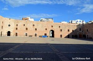 23 SANTA POLA CHATEAU FORT ET PLACE GLORIETA (11)